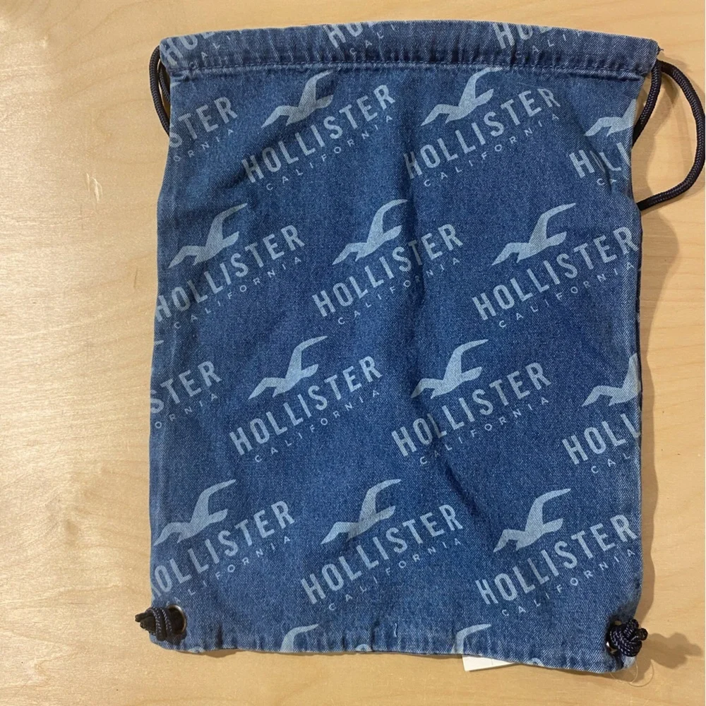 Hollister Denim Backpack Tote (OK)
